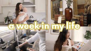 A Week in My Life // Baby With Colic, Homeschool Plans + Sunday Reset