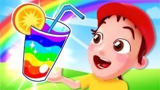 Rainbow Juice Song | Colors Song & Nursery Rhymes