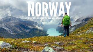 Hiking 60 Miles in the Mountains & Fjords of Norway