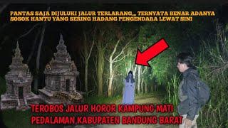 PANTAS SAJA BANYAK ORANG ENGGAN MELEWATI JALUR INI MALAM HARI,,, TERNYATA BENAR ADANYA HANTU ANEH