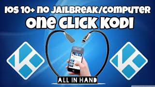 New One Click Kodi 18.1 (17) iOS 10+ iPhone iPad iPod No Jailbreak No Computer June 2017