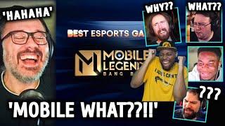 Streamers Hilarious Reactions to Mobile Legends at Game Awards 2024