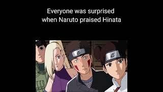 Sakura shocked when Naruto praised Hinata #justforfun #naruto #sakura#mirandote