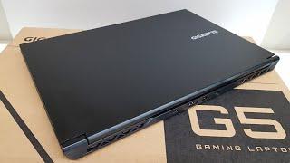 GIGABYTE G5 Quick Unbox, Setup with Demo