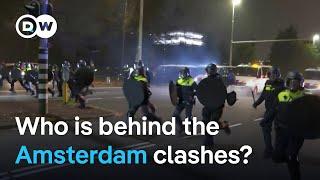 Amsterdam violence: How Israel and the Netherlands are reacting | DW News