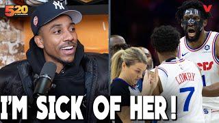 Jeff Teague on NBA ref WRONGFULLY EJECTING 76ers Joel Embiid, Andre Drummond | 520 in the Morning