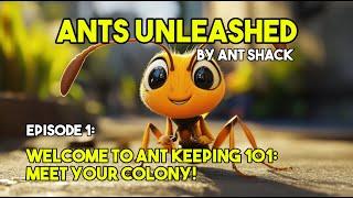 Ant Keeping 101: Meet Your First Colony!  | Ants Unleashed by ANT SHACK - Episode 01