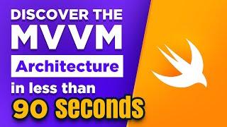 Discover the MVVM architecture in less than 90 seconds 