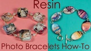 How To Make a Resin Photo Bracelet