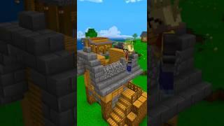 Minecraft Starter House #shorts #viral #minecraft #minecraftpe #ytshorts #housebuild #shortvideo