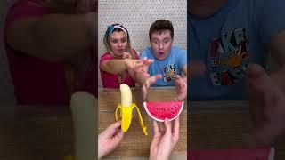 Choose your fruit challenge  Which fruit is real and which is not?  #shorts Best video by Hmelkofm