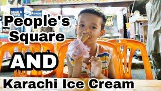 New Tourist Place in Karachi People's Square Park And Karachi Ice Cream