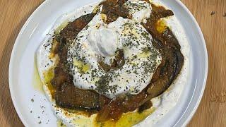 Afghani Borani Bonjan | Eggplant with garlic Yogurt Sauce Recipe @irfanakitchendiary