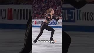 Amber Glenn has amazing SPEED in her combos