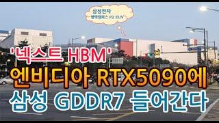 [고덕달팽이]'넥스트 HBM' 엔비디아 RTX5090에 삼성 GDDR7 들어간다