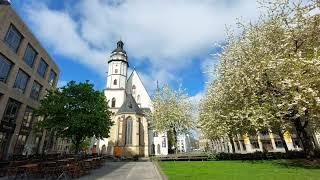 Leipzig Thomaskirche - Geläut mit Glocke Hilliger c'