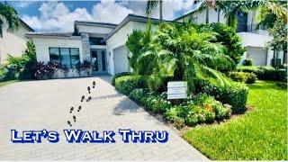 Boca Raton, Florida  Luxury New Construction House House Tour Walk- Thru (Sold Out)