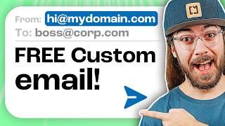 How To Create a FREE Custom Email!