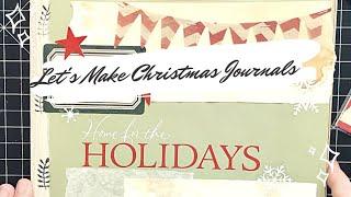 Let's Make Christmas Junk Journals - Part 4 - Decorating the Signatures