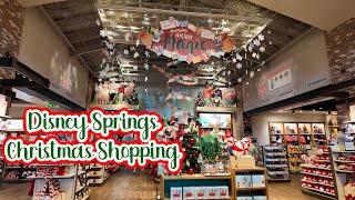 Christmas has arrived at Disney Springs! What you should expect.