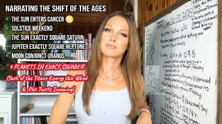 4 PLANET CARDINAL SQUARE THIS WKND + SUN ENTERS CANCER  / SOLSTICE + BLACK MOON ENERGY OOH MY   