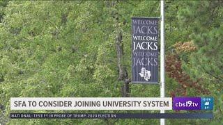 SFA to consider joining university system