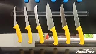 Zwilling Twin Master series knives, one the best Industrial knives ever