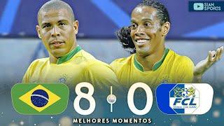 BRAZIL 8 x 0 LUCERNE | WHEN THE BRAZILIAN TEAM WAS SCARED! WITH KAKÁ, RONALDO, RONALDINHO, ADRIANO