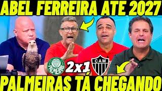 "ABEL FERREIRA ATÉ 2027 NO VERDÃO"..! OLHA O QUE FALARAM SOBRE PALMEIRAS 2 X 1 ATLÉTICO-MG!