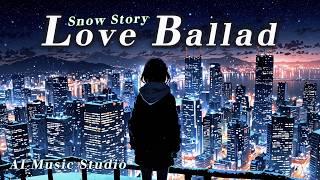 [Ballad] Snow Story, A romantic love ballad about love that shines in winter