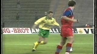 1993 October 19 Bayern Munich Germany 1 Norwich City England 2 UEFA Cup