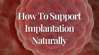 Natural Ways to Improve Chances of Implantation