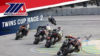 BellissiMoto Twins Cup Race 2 at Daytona 2024 - FULL RACE | MotoAmerica