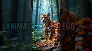 part1[ Animals + Lego ][ Ai Cartoon]@Aichalar1679 #ai #fusion #hybrid