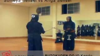 Kendo Keiko of Someya Sensei vs Ariga Sensei