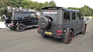 BRABUS 700 G63 AMG vs Mercedes-Benz G63 AMG