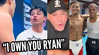 “I OWN YOUR FIGHTS” RYAN GARCIA FIGHT IS OFF SAYS DE LA HOYA | SHAKUR STEVENSON TO FACE KID AUSTIN!!