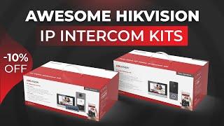 Hikvision NEW IP Intercom Kits Review: DS-KIS603-P & DS-KIS604-S Featuring KV6113 and KV8113 & Setup