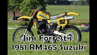 Jim Forrest's 1981 RM465 Suzuki