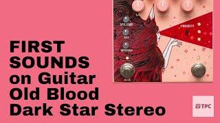 FIRST SOUNDS // Old Blood Dark Star V3 on Guitar. Musical Chaos for Days