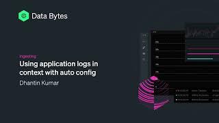 Using application logs in context with auto config