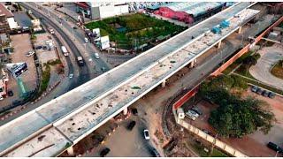 GHANA MEGA FLOWER POT  FLY OVER PROJECT NANA ADDO INSPECTED | PALACE MALL INTERCHANGE UPDATE