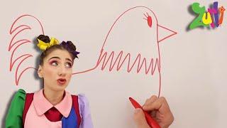 Invata sa desenezi un cocos cu Vrajimaturica  #invatacuzurli #deseneazacuvrajimaturica #diy