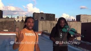 EPIC Violin vs. Beatbox On A Rooftop!