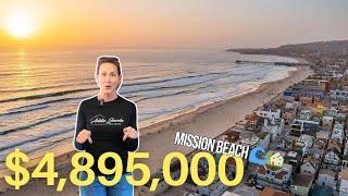 Oceanfront Elegance in Mission Beach!  | San Diego Property Tours