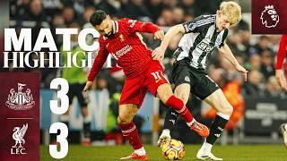 Highlights: Newcastle 3-3 Liverpool | ANOTHER Mo Salah Premier League Record