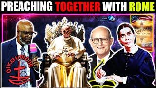 SDA Leaders Preach With Catholic Breaking Walls. Ellen White Prophetic Cult Book. Pope Redefined Sin