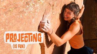 Did we send our projects? Bouldering at Horsetooth Reservoir, CO with @irenaadventures