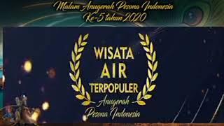 Wisata Air Terpopuler "Anugerah Pesona Indonesia (API) 2020