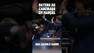 DATENA DÁ CADEIRADA NO MARÇAL! #shorts